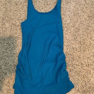 Old Navy Teal Fitted Maternity Tank Top